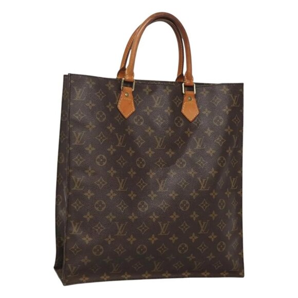LOUIS VUITTON Monogram Sac Plat Hand Bag - Picture 1 of 15